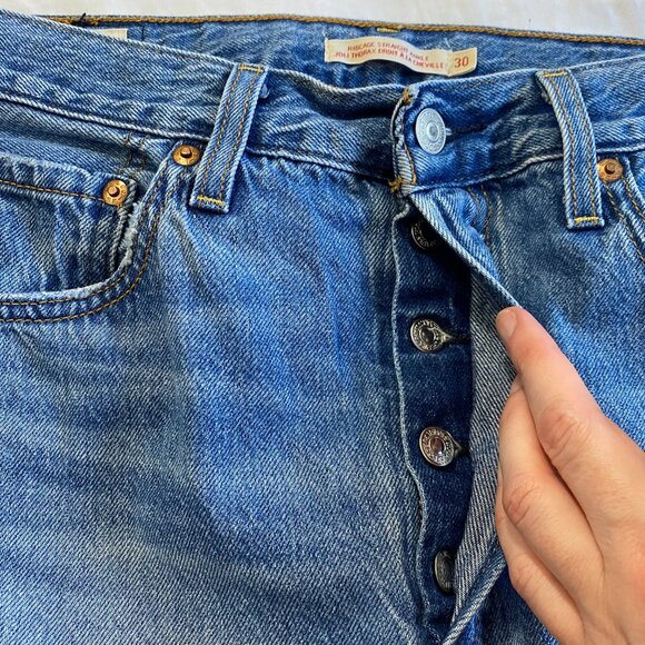 Levi's Ribcage Straight Ankle Size 30 - Picture 8 of 11